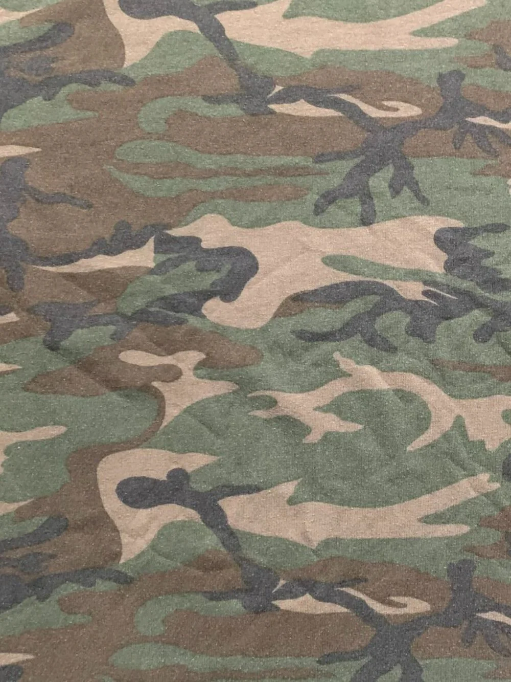 Vintage 90s All Weather Camo Camouflage Military Army Fatigues T-Shirt Size 3XL